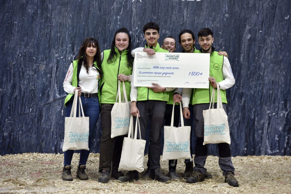 Salon International de l'Agriculture SIA 2025
Trophée International de l'Enseignement Agricole
Champion concours QR code
LEGTA Fonlabour d'Albi
Cérémonie de remise des Prix 2025
Grand Ring
Paris, Parc des expositions
02/03/2025